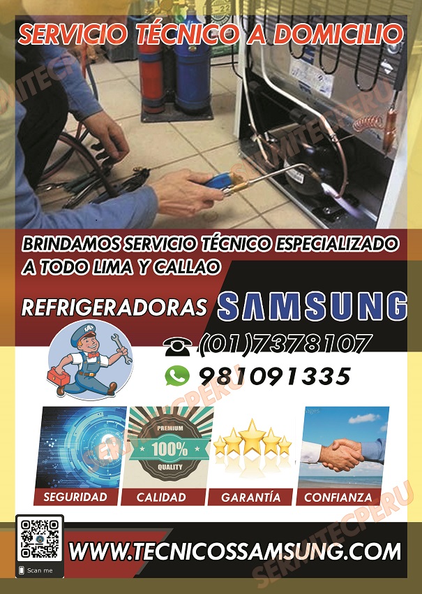 soluciones Servicio Técnicos refrigeradoras SAMSUNG 981091335 CHOSICA
